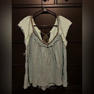Free People Short Sleeve Tee